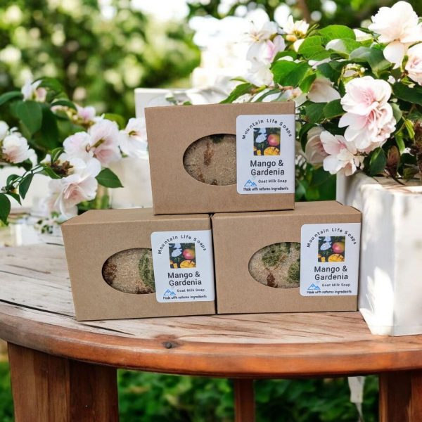 Mango & Gardenia Goat Milk Soap