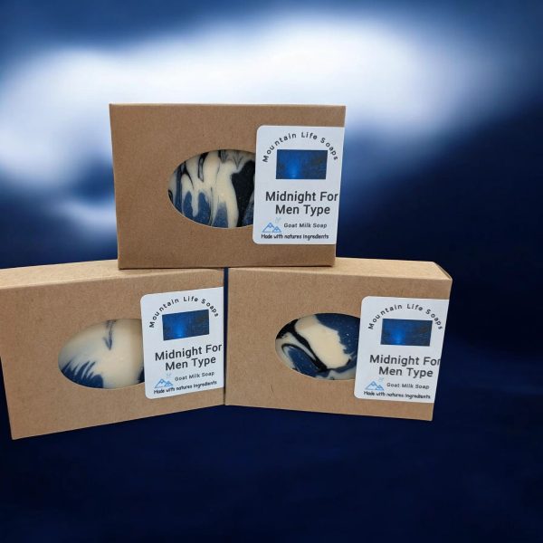 Midnight For Men Type, Goat Milk Soap