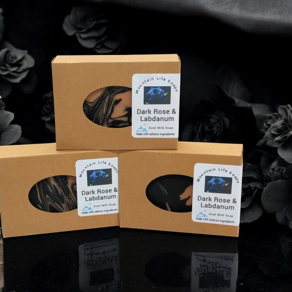 Dark Rose & Labdanum Goat Milk Soap
