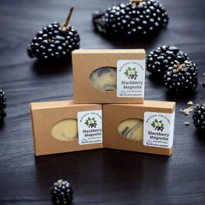 Blackberry Magnolia Goat Milk Soap