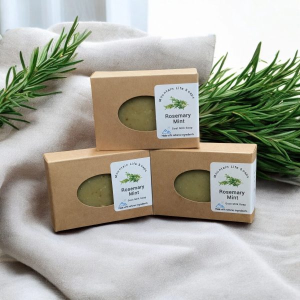 Rosemary Mint Goat Milk Soap