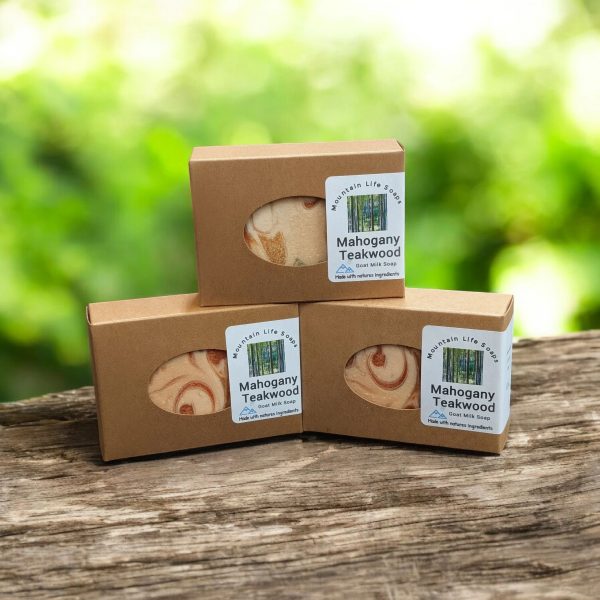 Mahogany Teakwood, Goat Milk Soap