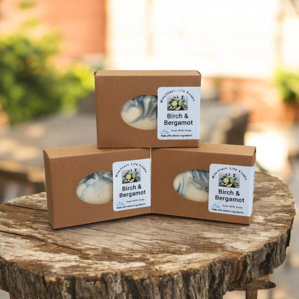 Birch & Bergamot Goat Milk Soap