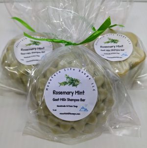 Rosemary Mint Goat Milk Shampoo Soap