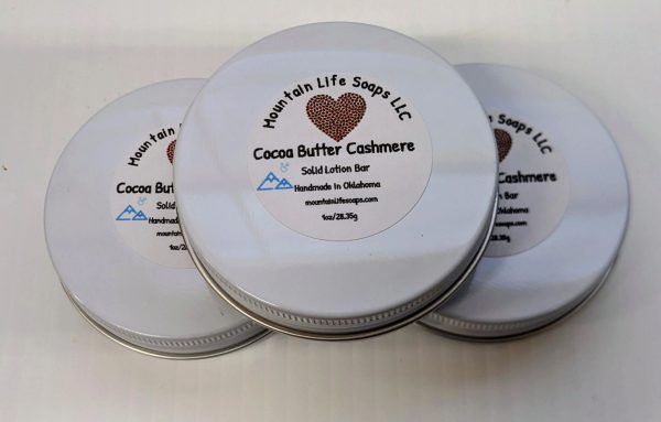 Cocoa Butter Cashmere Solid Lotion Bar