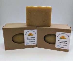 Unscented Calendula Goat Milk Soap