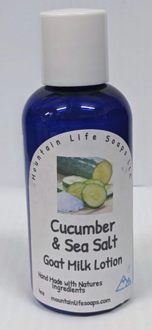 Cucumber & Sea Salt Goat Milk Lotion