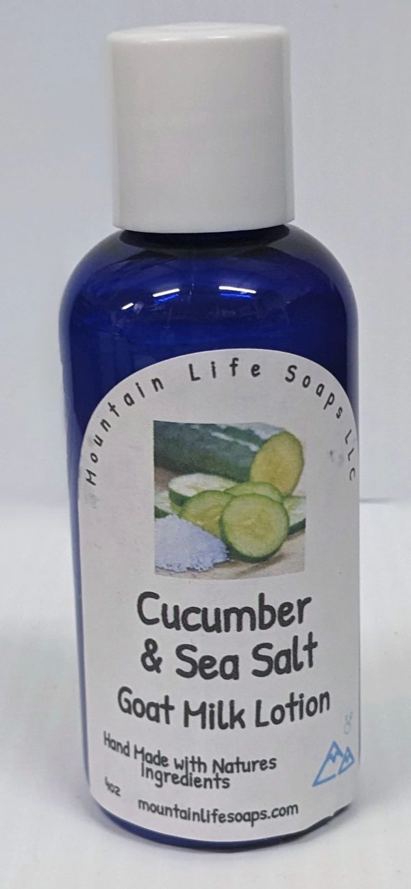 Cucumber & Sea Salt Goat Milk Lotion