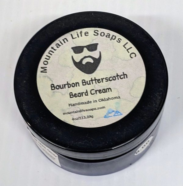 Bourbon Butterscotch Goat Milk Beard Cream