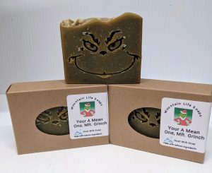 You’re A Mean One Mr. Grinch Goat Milk Soap