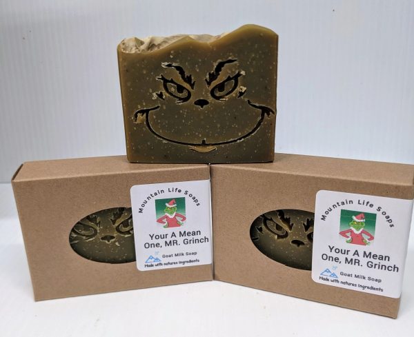 You’re A Mean One Mr. Grinch Goat Milk Soap
