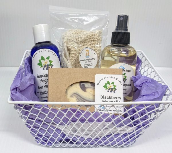 Blackberry Magnolia Gift Basket A