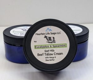 Eucalyptus & Spearmint Beef Tallow Cream