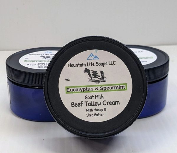 Eucalyptus & Spearmint Beef Tallow Cream