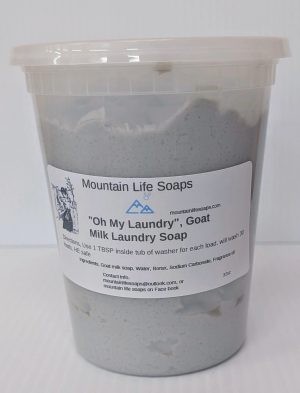 " Oh My Laundry " Goat Milk Laundry Soap
