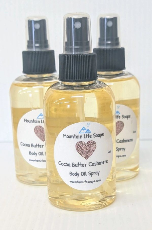 Cocoa Butter Cashmere Body Oil Spray