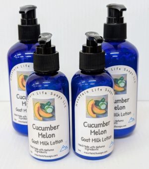 Cucumber Melon Goat Milk Lotion