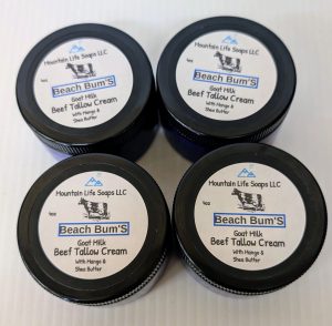 Beach Bums Beef Tallow Cream
