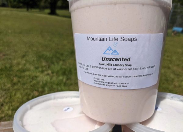 Unscented, Goat Milk Laundry Soap