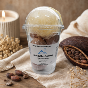 Cocoa Butter Cashmere, Bath Bomb Cup