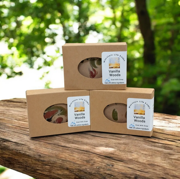 Vanilla Woods Goat Milk Soap