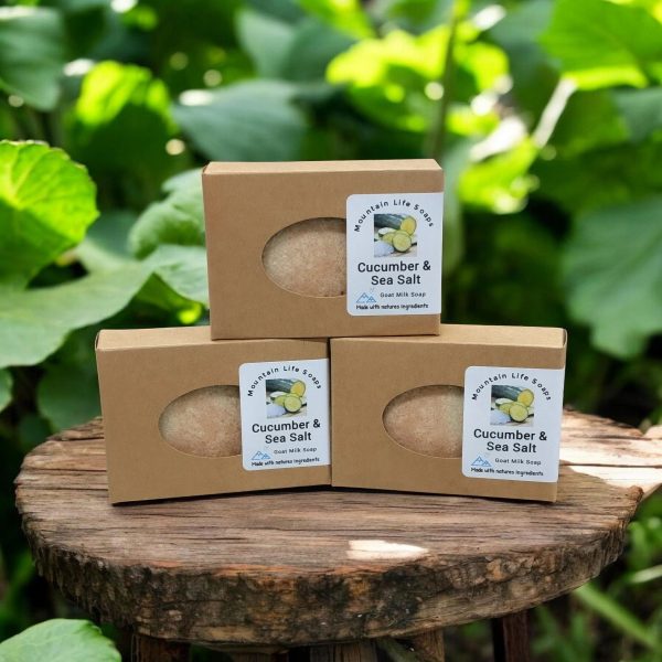 Cucumber & Sea Salt Goat Milk Soap