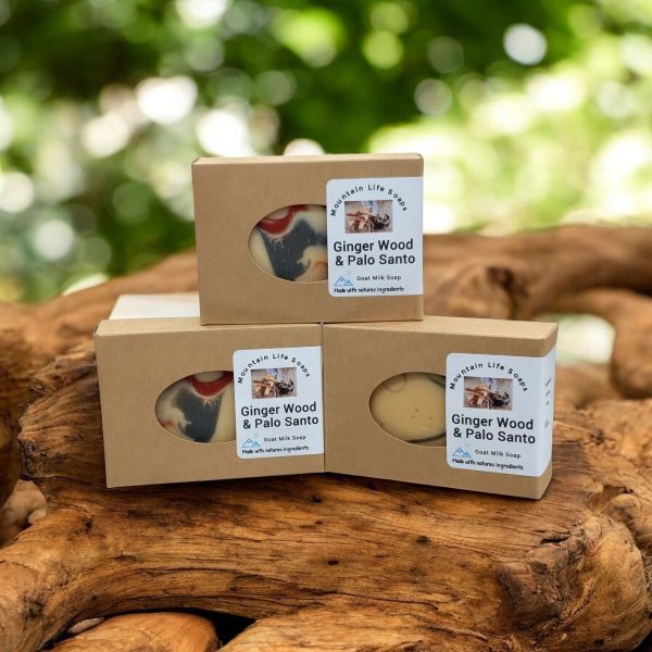 Gingerwood & Palo Santo Goat Milk Soap