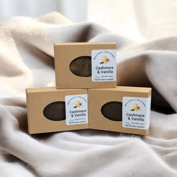 Cashmere & Vanilla Goat Milk Soap
