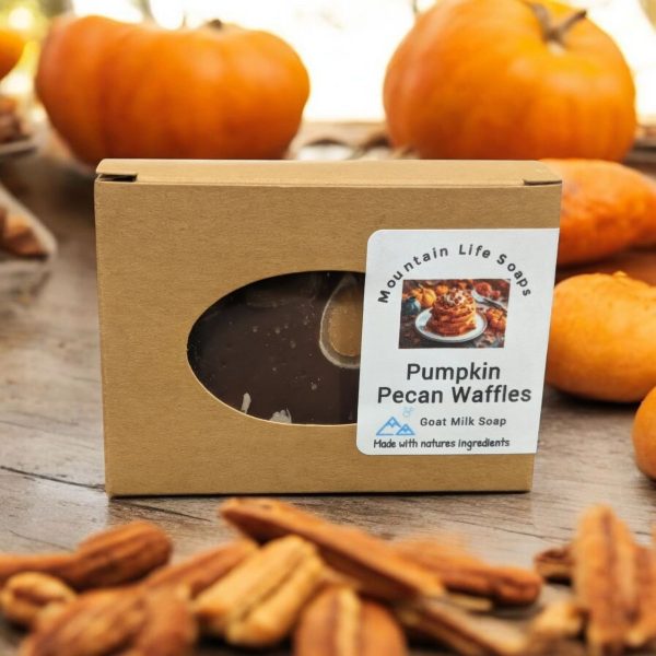 Pumpkin Pecan Waffles Goat Milk Soap