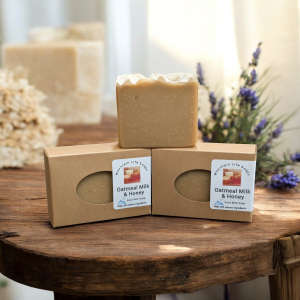 Oatmeal Milk & Honey, Goat Milk Soap
