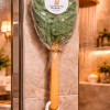 Large Bath Puff With Handle