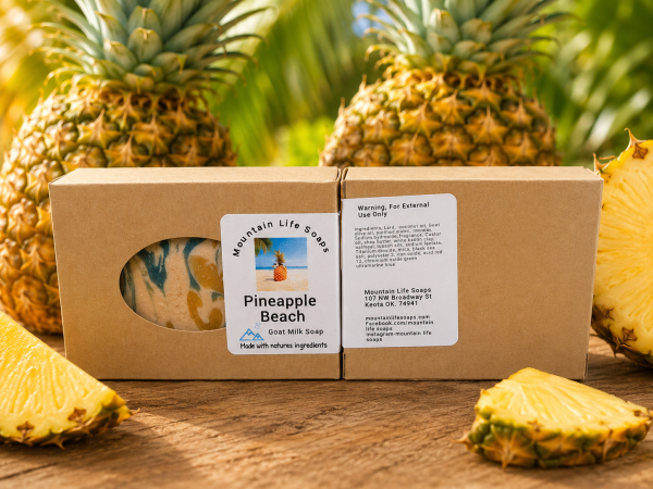 Pineapple Beach Goat Milk Soap