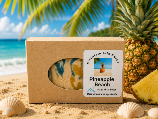 Pineapple Beach Goat Milk Soap