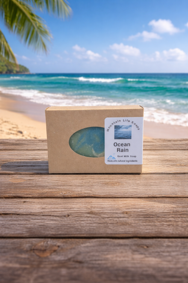 Ocean Rain Goat Milk Soap