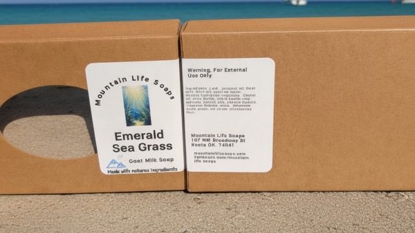 Emerald Sea Grass Goat Milk Soap