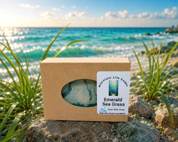 Emerald Sea Grass Goat Milk Soap