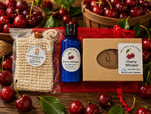 Cherry Whisper Small Gift Bag