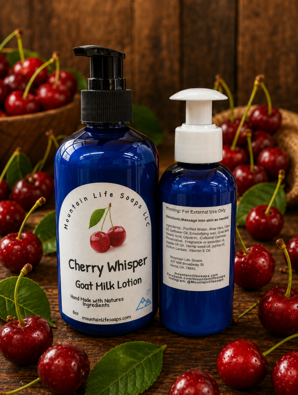 Cherry Whisper Goat Milk Lotion