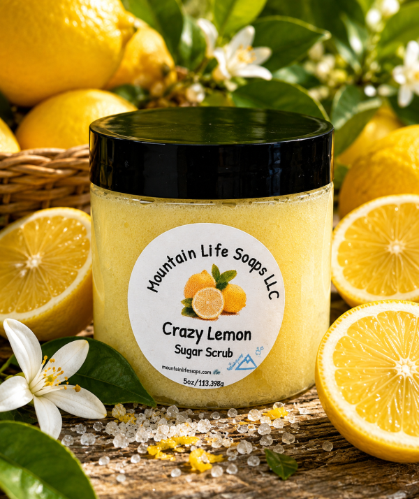 Crazy Lemon Sugar Scrub