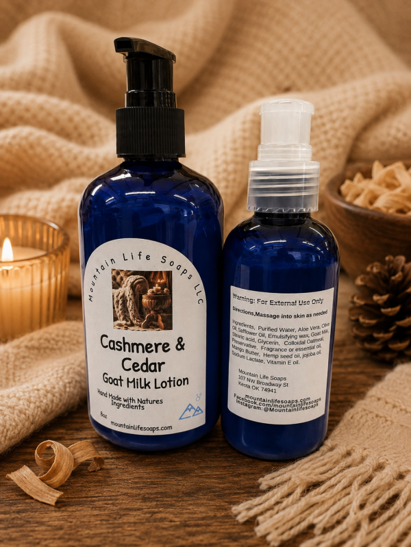 Cashmere & Cedar Goat Milk Lotion