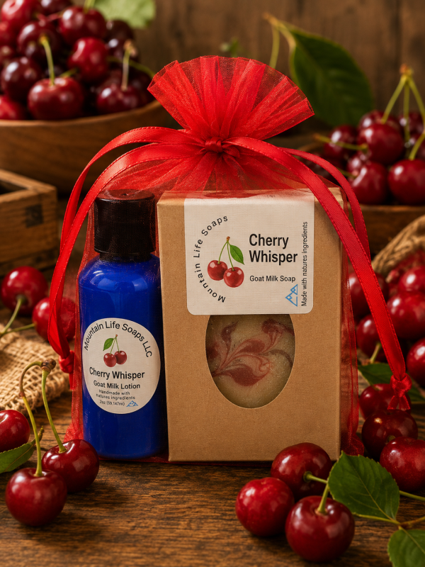 Cherry Whisper Small Gift Bag