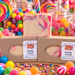 Candy Crush Goat Milk Soap